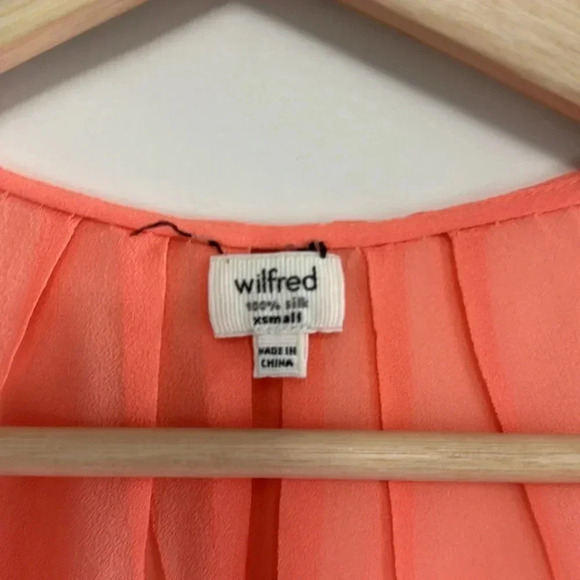 Wilfred 100% silk tank top - Picture 2 of 5